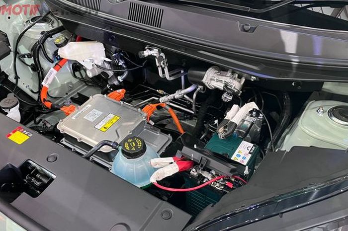 bagian mesin mobil listrik Wuling Binguo EV 