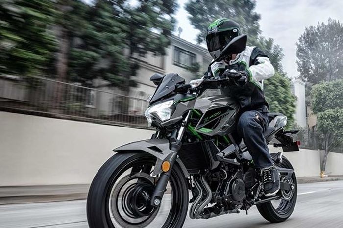 penampakan Kawasaki Z250 model year 2024