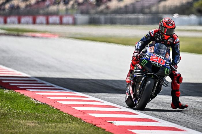 Pembalap Monster Energy Yamaha, Fabio Quartararo menyebut motor sekarang berat untuk diajak menikung