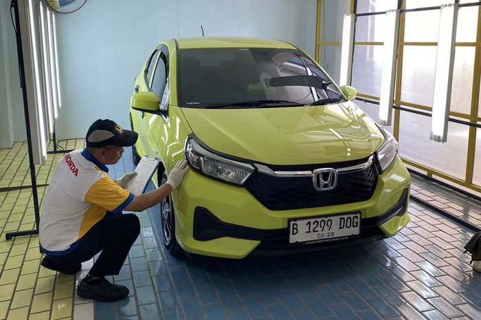 PT Honda Prospect Motor (HPM) melakukan penambahan layanan purnajual bodi dan cat di dealer Honda Autoland Ciputat.