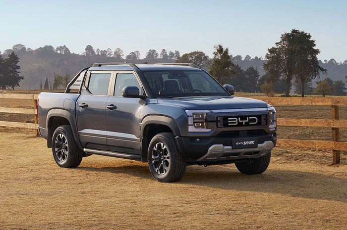 BYD Shark punya tiga pilihan warna.