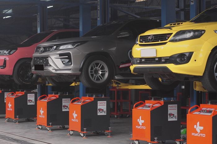 Kyoto Shaking Machine telah hadir di hampir 40 kota di bawah jaringan kemitraan Kyoto Indonesia, dan akan terus bertambah di sejumlah kota besar Indonesia 