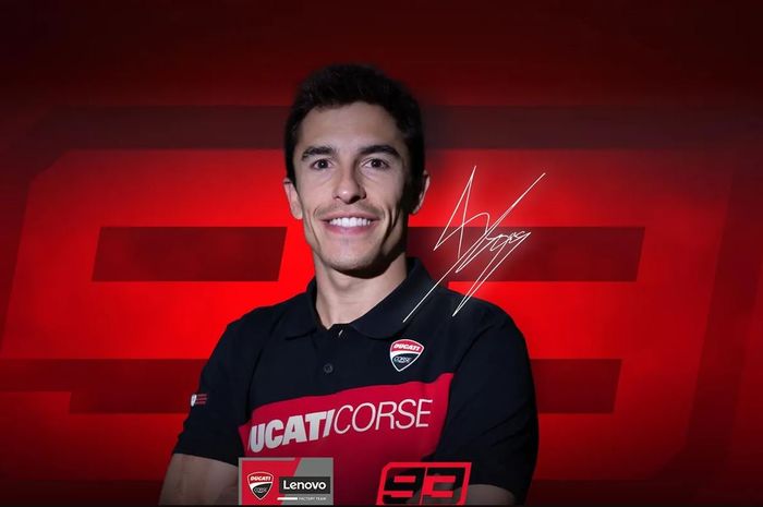 Marc Marquez resmi membalap tim pabrikan Ducati mulai MotoGP 2025