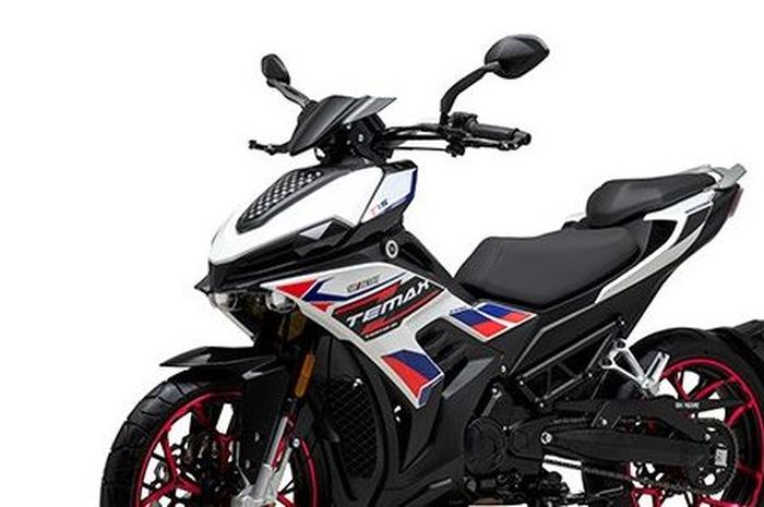penampakan bebek super baru Shineray Temax T15, tampilannya lebih sporty dari MX-King dan Supra GTR