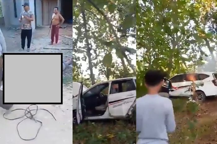 Empat orang dikeroyok karena dikira maling di Sukolilo Pati, padahal mau ambil mobil sendiri