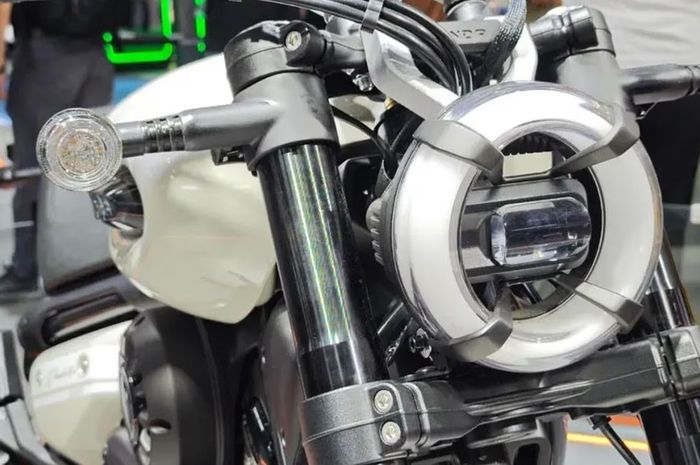 penampakan Benda Chinchilla 550 CVT, pakai transmisi otomatis mirip skutik