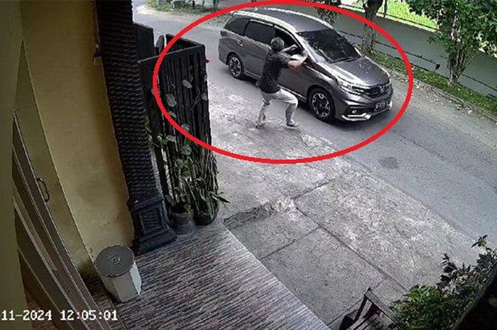 Honda Mobilio hasil terima gadai Rp 20 juta warga Sumber, Banjarsari, Solo dibawa kabur 3 orang ngaku dari leasing