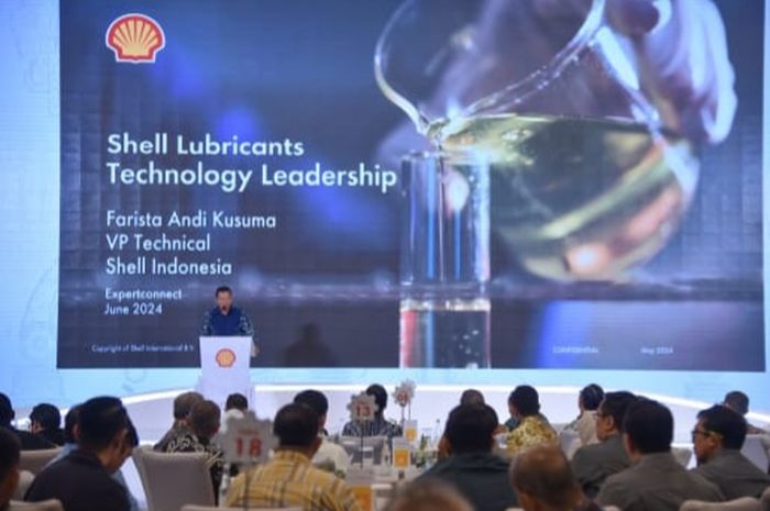 Farista Andi Kusuma, VP Technical Shell Indonesia dalam acara Shell ExpertConnect 2024