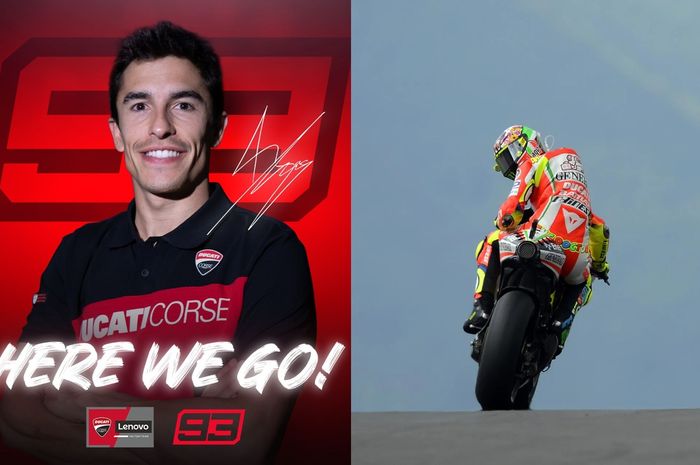 Dibela Marc Marquez di MotoGP 2025, Ducati ungkap dosa lama ke Valentino Rossi