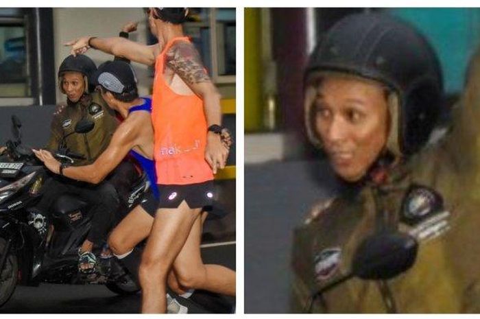 Jambret di CFD jakarta seketika viral usai beraksi naik BeAT Street 