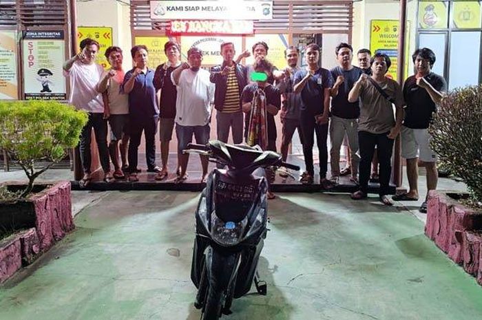 Pemuda 14 tahun di Bangka Barat dibekuk Polisi karena mencuri Yamaha Mio M3