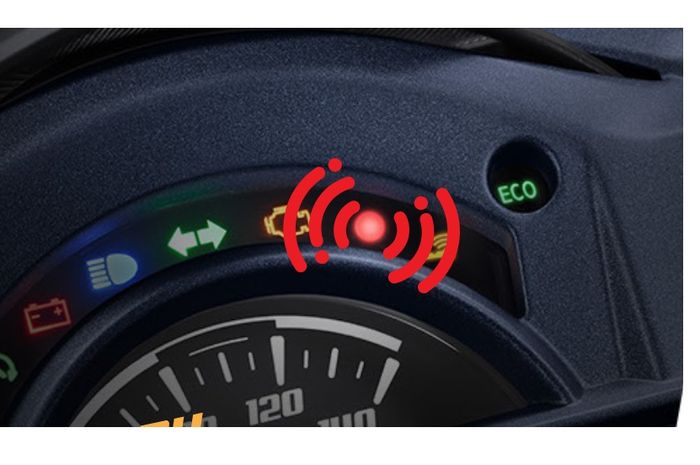 Indikator alarm di All New Honda BeAT