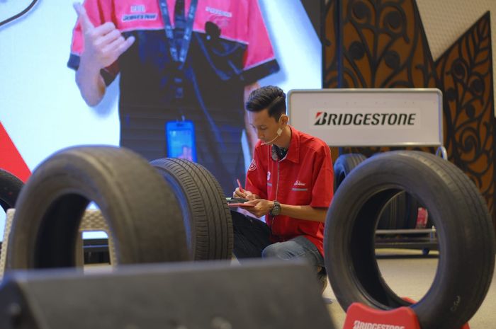 Salah satu peserta Bridgestone Sales Advisor Contest (SAC) 2024