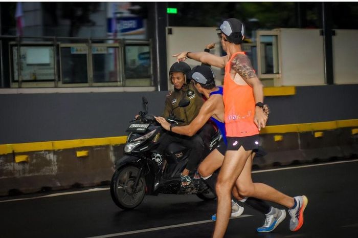 Pelaku jambret menggunakan Honda BeAT diburu polisi