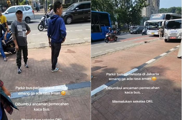 Pungli parkir bus pariwisata di depan masjid Istiqlal dimintai Rp 300 ribu