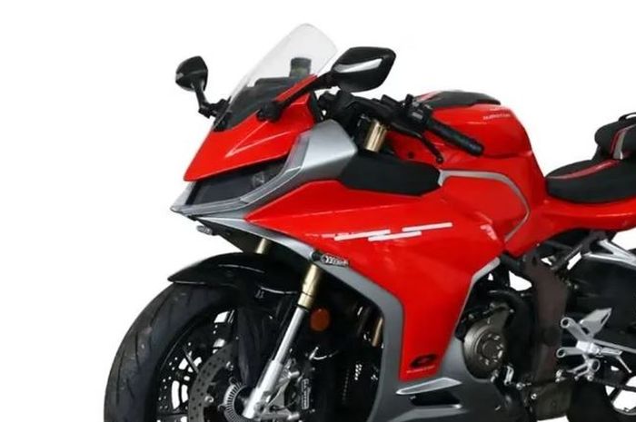 bocoran penampakan QJMotor SRK 421 RR, calon pesaing baru Kawasaki Ninja ZX-4RR