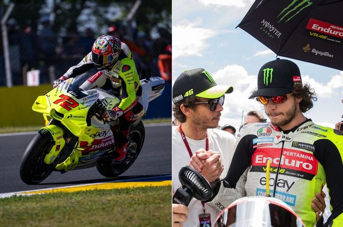 Cara Marco Bezzecchi meminta izin Valentino Rossi meninggalkan VR46 Racing Team demi Aprilia Racing di MotoGP 2025