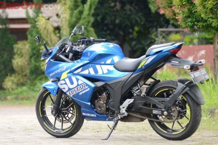 Suzuki Gixxer SF 250 menawarkan posisi riding nyaman