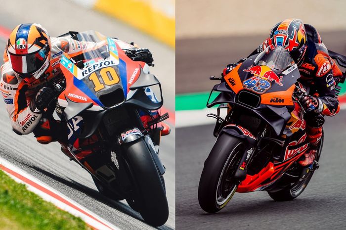 RC di Honda RC213V dan KTM RC16