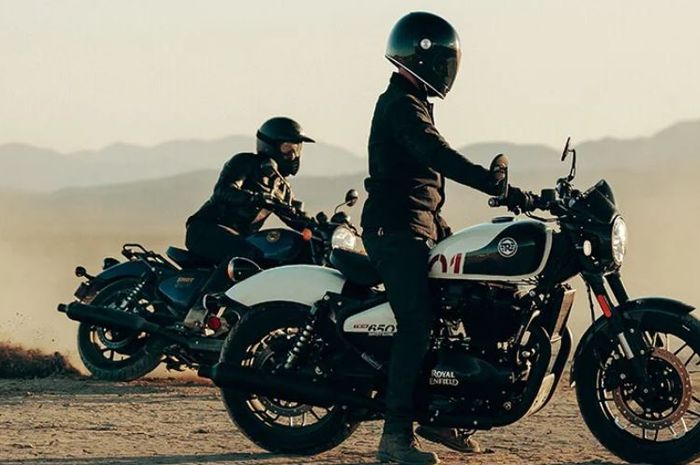 penampakan motor baru Royal Enfield Shotgun 650 model 2025