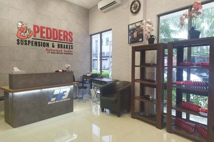 Pedders, merek suspensi mobil aftermarket asal Australia buka dealer pertama di Serpong, Tangerang, Banten