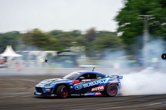 Subaru BRZ bernama BRIZIKO dari Subaru Garasi Drift yang keluar sebagai juara umum D1GP South East Asia 2024
