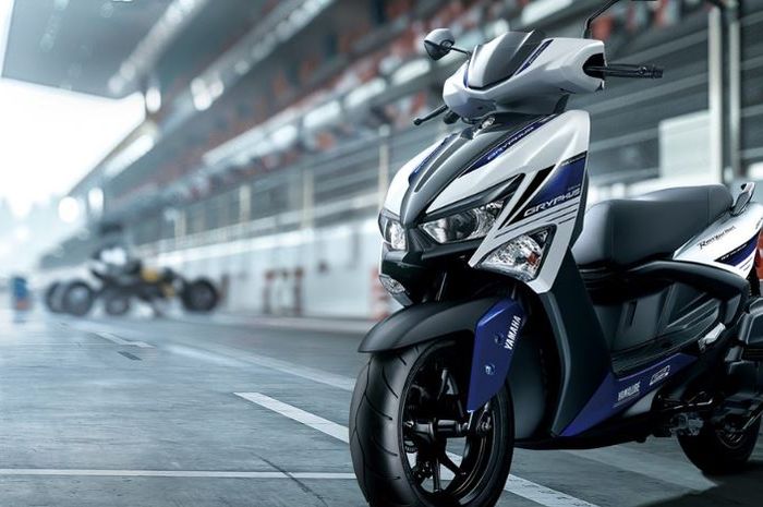 Yamaha Cygnus Gryphus 2024, motor baru dengan tampilan skutik sporty yang performanya saingi Honda Vario 125