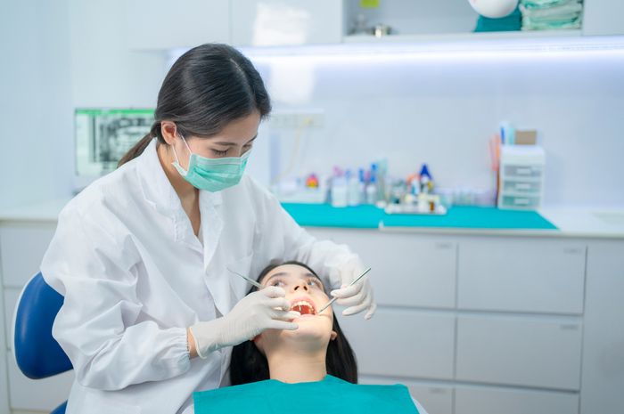 Ilustrasi tambal gigi 