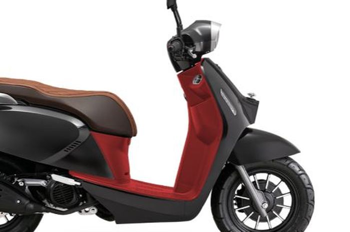 wujud motor baru QJMotor LTR 125, skutik retro pesaing Vespa LX 125 i-get