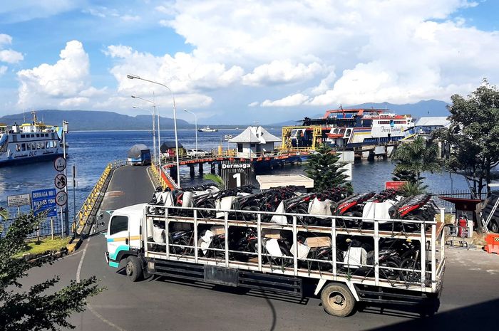 Ilustrasi : Penyelundupan motor lewat jalur laut