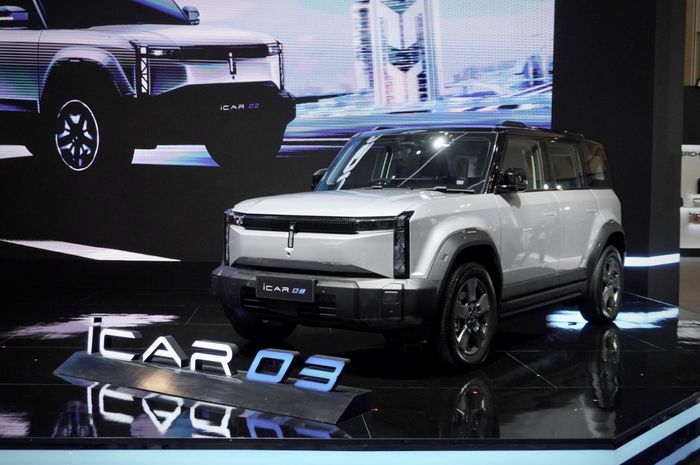 GIIAS 2024, iCar 03 punya fitur unggulan buat lahap medan offroad.