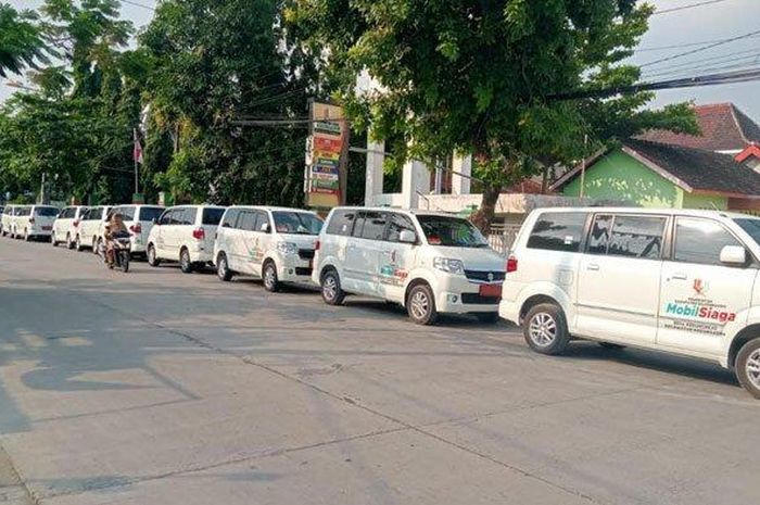 Ratusan Suzuki APV yang menjadi mobil siaga desa kabupaten Bojonegoro