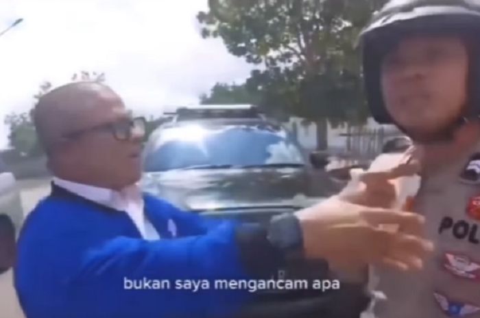 Cekcok anggota dprd vs polisi karena ketahuan pajak Toyota Fortuner mati sejak 2020