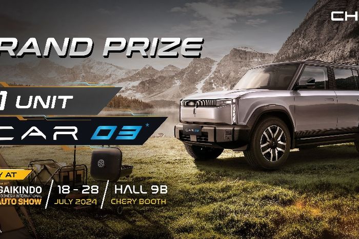 Doorprize Chery iCar 03 di GIIAS 2024 