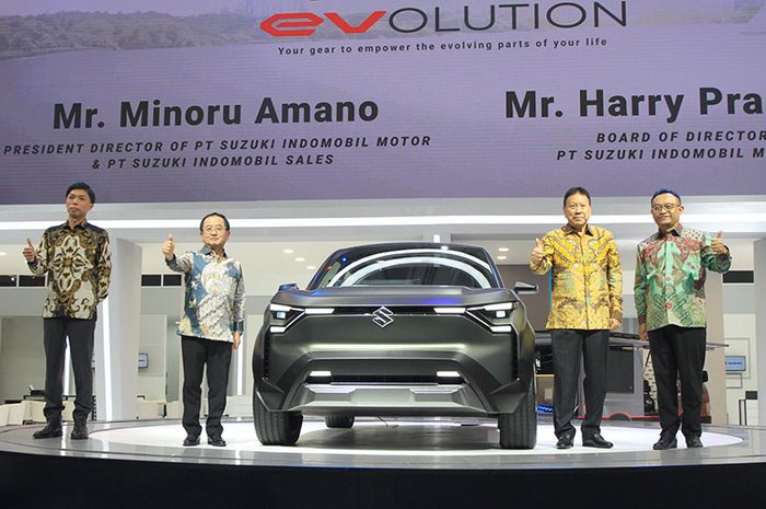 Perkenalan Suzuki Concept Car eVX di GIIAS 2024.