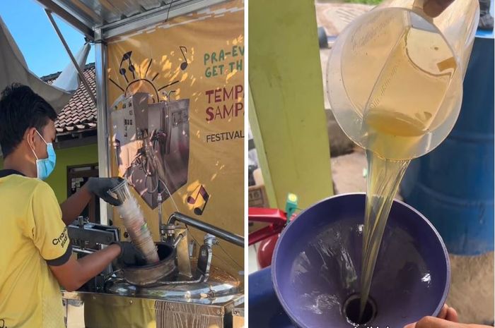 pengolahan sampah plastik menjadi BBM jenis Solar