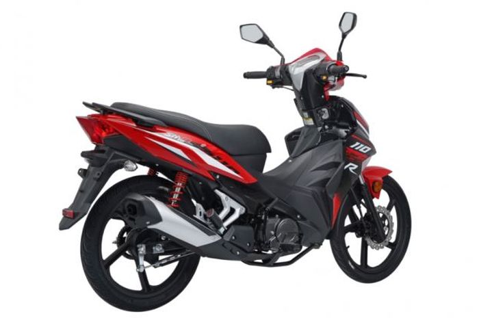 penampakan motor bebek baru SM Sport 110R model 2025