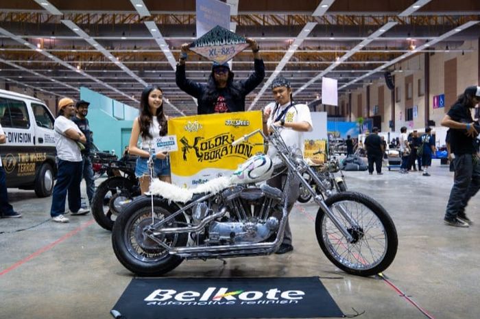 Belkote Paints kembali mendukung seniman motor kustom nasional di ajang internasional