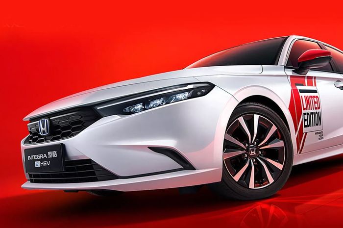Penampakan mobil baru Honda Integra edisi terbatas yang meluncur di China, tampil sporty pakai livery balap