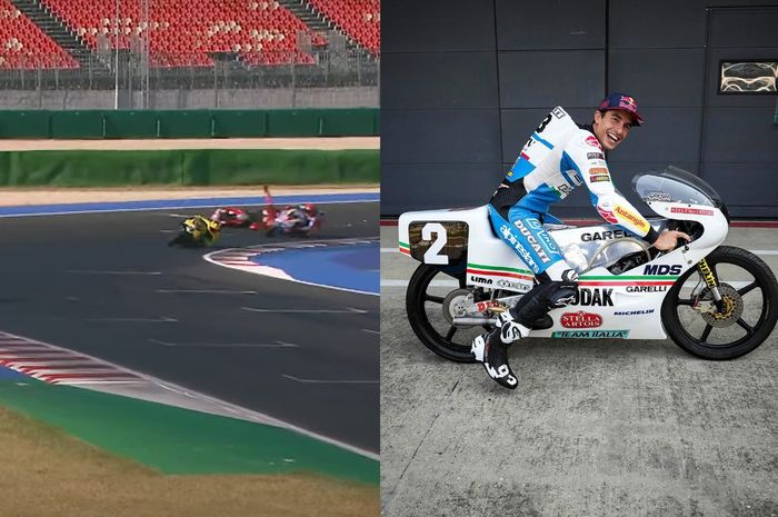 Marc Marquez akhirnya mengakui kesalahannya soal insiden dengan Nicolo Bulega 