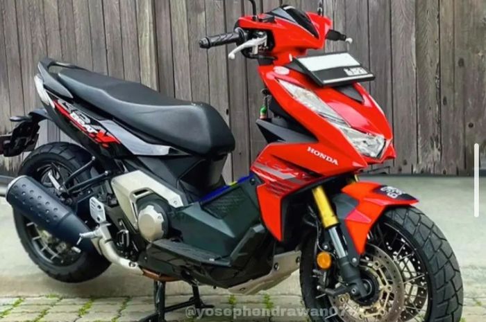 Digimods Honda BeAT versi ADV karya Yosep Hendrawan