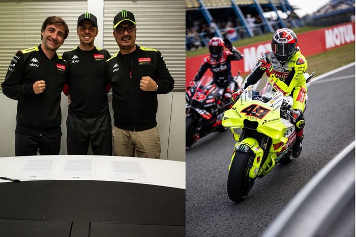 Fabio Di Giannantonio bertahan di VR46 Racing Team, masih sisa enam kursi di MotoGP 2025