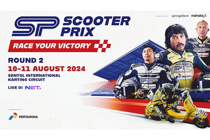 Scooter Prix 2024 Round 2 bakal digelar 10-11 Agustus 2024.