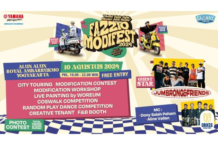 Fazzio Modifest 2024 Yogyakarta.