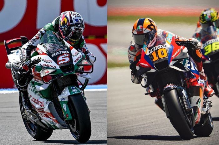 Ternyata motor Johann Zarco dan Luca Marini berbeda di MotoGP 2024