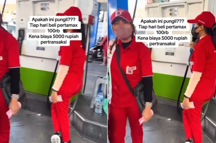 Petugas SPBU minta biaya admin Rp 5 ribu saat pengisian Pertamax