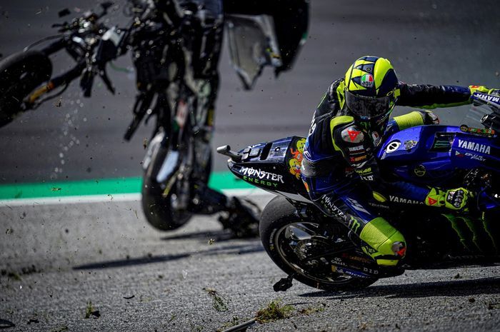 Valentino Rossi pernah hampir meregang nyawa di MotoGP Austria