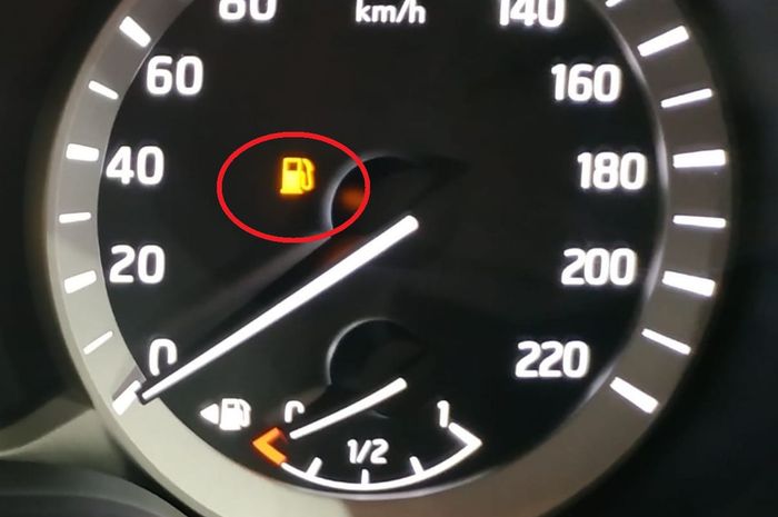 Indikator BBM mobil Diesel