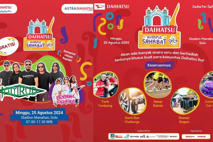 Acara Daihatsu Kumpul Sahabat hadir di Solo