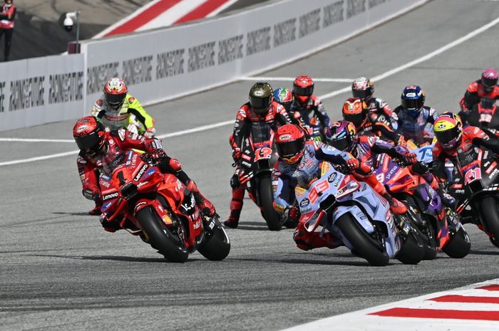 Pecco Bagnaia berterima kasih ke Marc Marquez usai sprint MotoGP Austria 2024